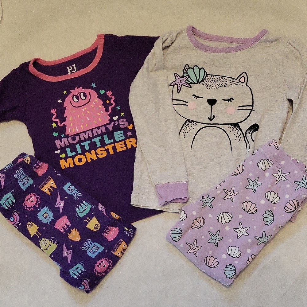 Two pair pajamas
